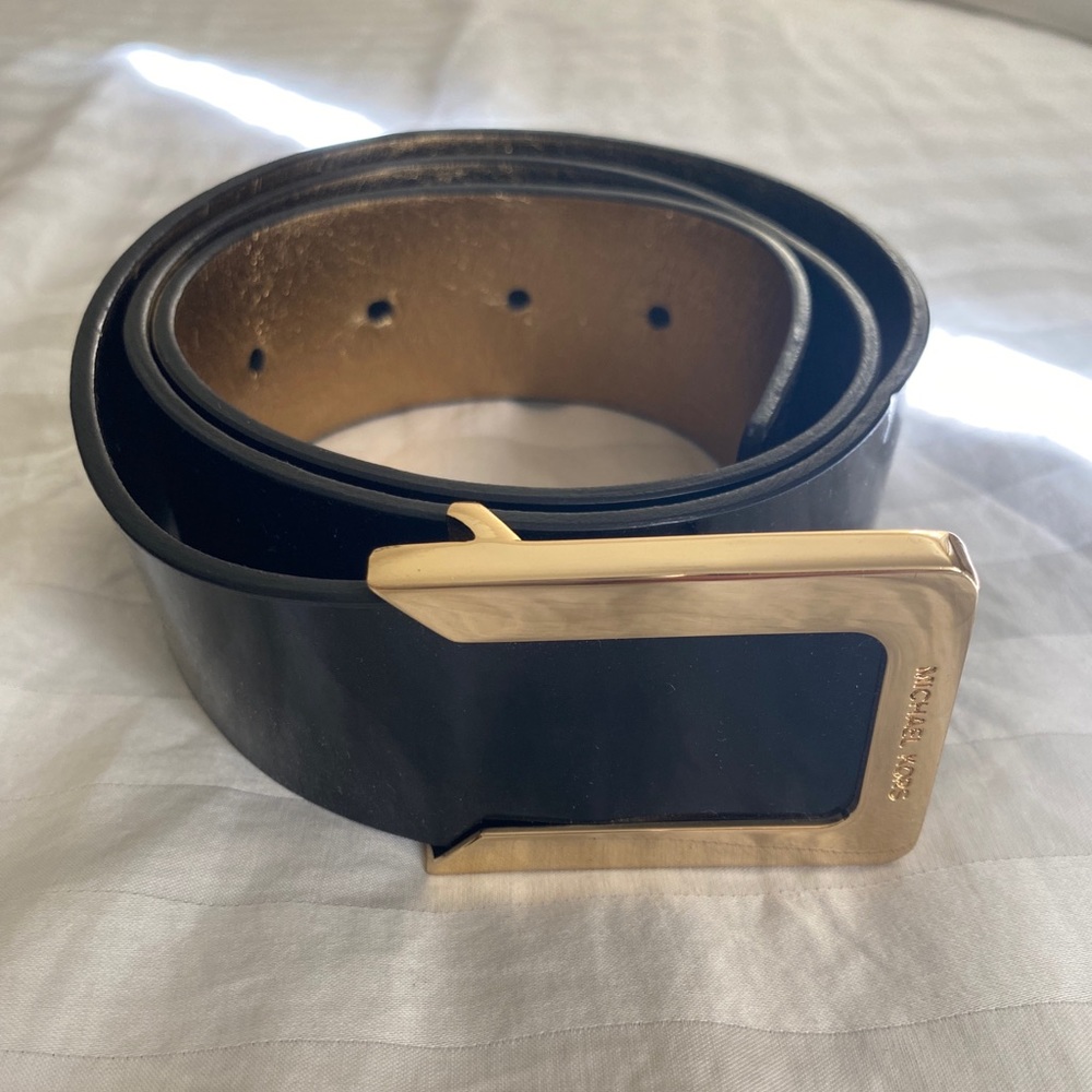 Michael Kors patent leather belt 38 1/2 inches